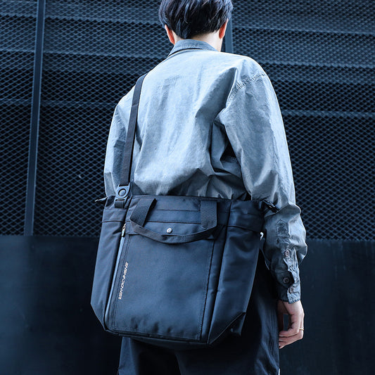 Waterproof Commuter Tote Men Shoulder Bag - Musaura