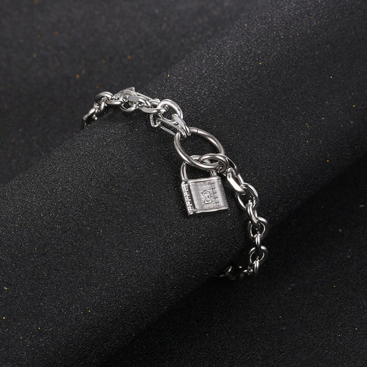 Hip Hop Lock Style Bracelet - Musaura