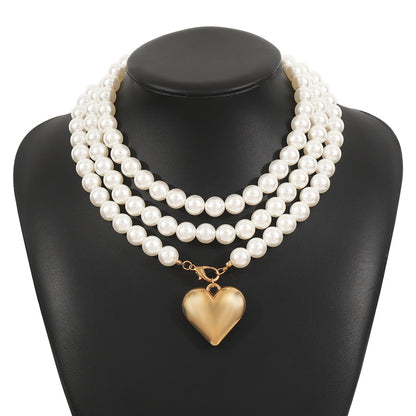 Minimalist Creative Pearl Fashion Necklace - Musaura