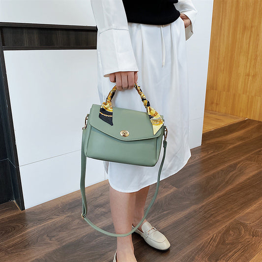 Crossbody Lock Shoulder Tote Bag - Musaura