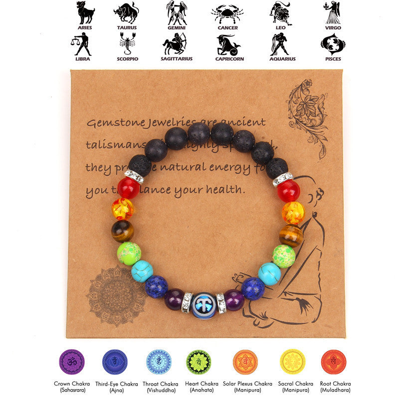 Seven Constellation Chakra Meditation Bracelet - Musaura