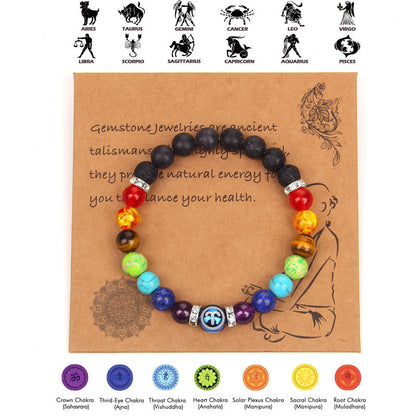 Seven Constellation Chakra Meditation Bracelet - Musaura