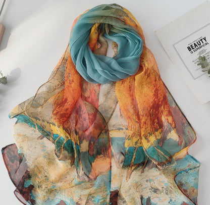 Summer Long Women's Sunscreen Scarf - Musaura