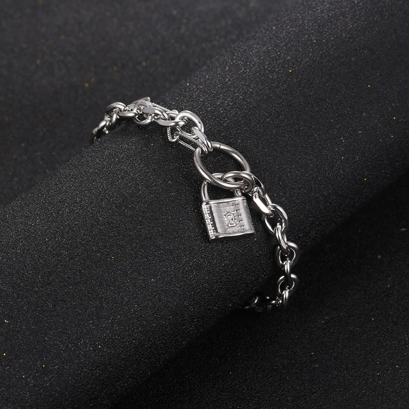 Hip Hop Lock Style Bracelet - Musaura