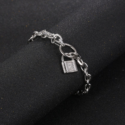 Hip Hop Lock Style Bracelet - Musaura