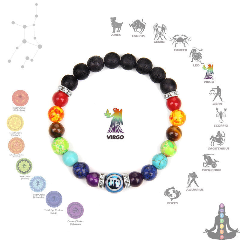 Seven Constellation Chakra Meditation Bracelet - Musaura